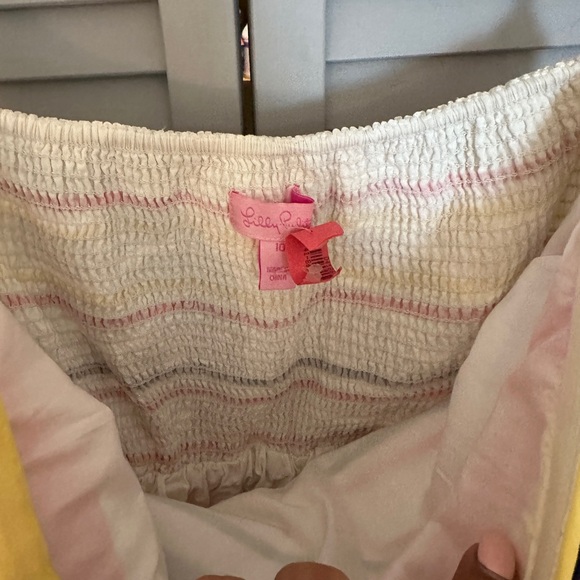 Lilly Pulitzer dress . Strapless . Size 10 - Picture 5 of 7